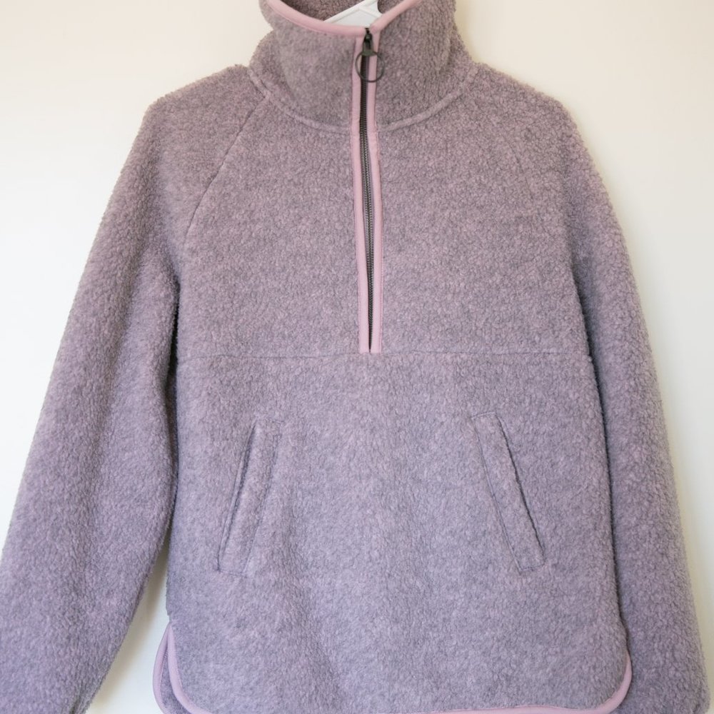 Madewell Polartec Half-Zip Deep High Pile Pullover